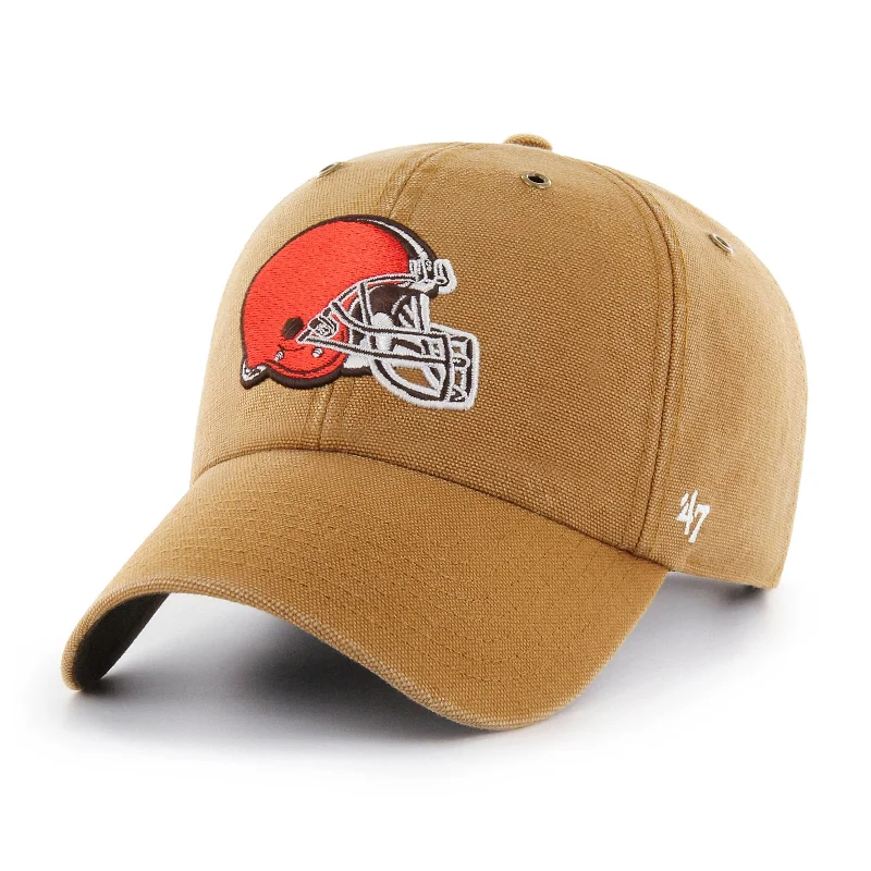 CLEVELAND BROWNS CARHARTT BROWN CARHARTT X 47 CLEAN UP