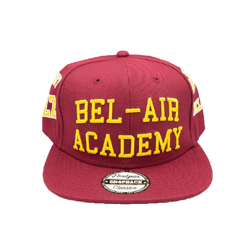 Bel-Air Academy Maroon Collage Snapback Hat