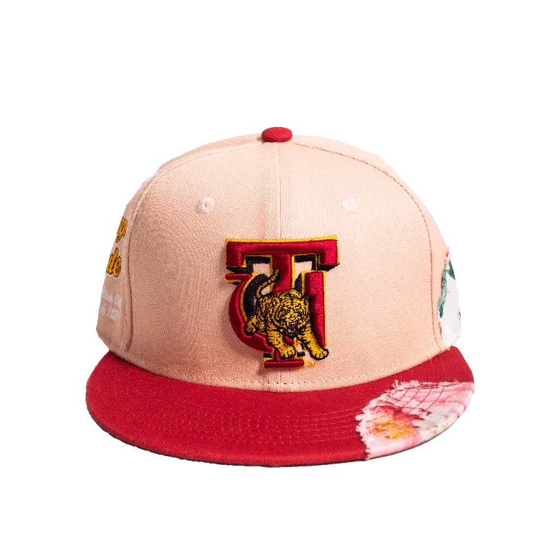 TUSKEGEE UNIVERSITY FRAYED FITTED HAT