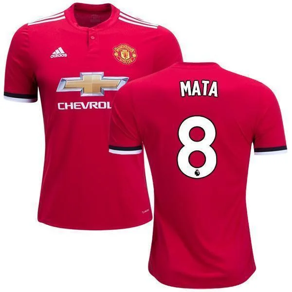 Men 8 Juan Mata Jersey Soccer Manchester United Jersey 2018