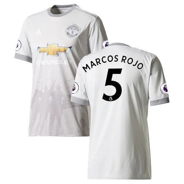 Men 5 Marcos Rojo Jersey Soccer Manchester United Jersey