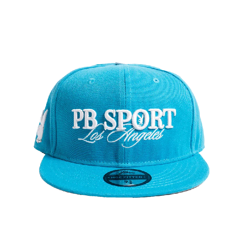 PB SPORT LIGHT BLUE FITTED HAT