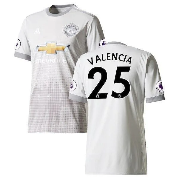 Men 25 Antonio Valencia Jersey Soccer Manchester United Jersey