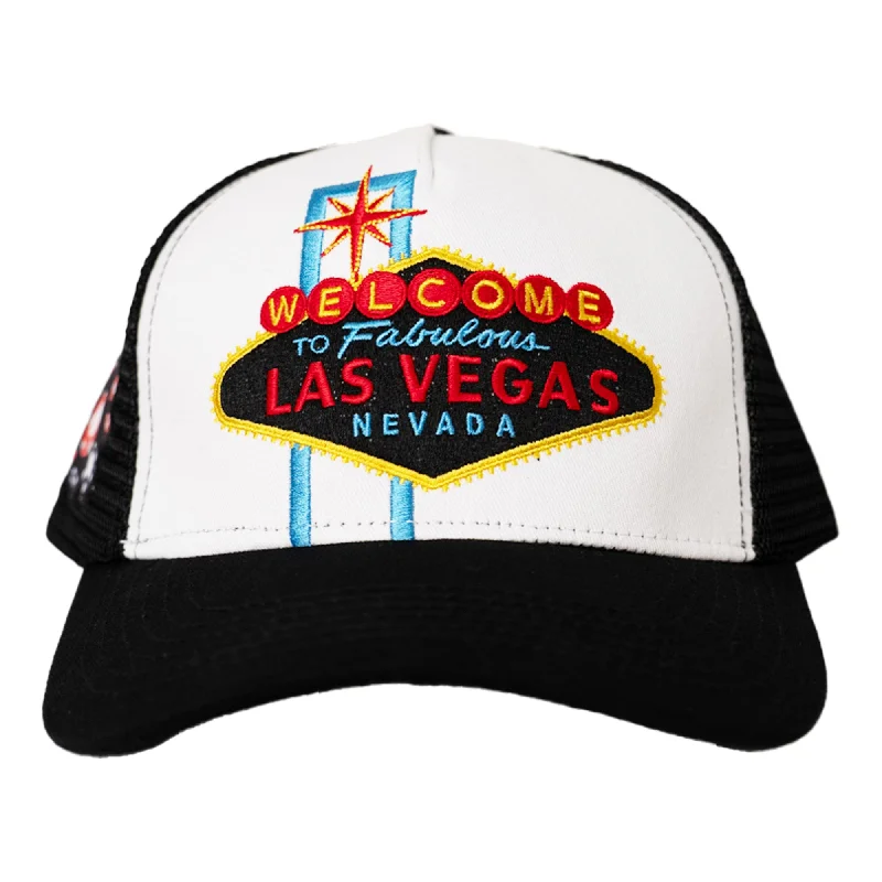 LAS VEGAS TRUCKER HAT (BLACK)