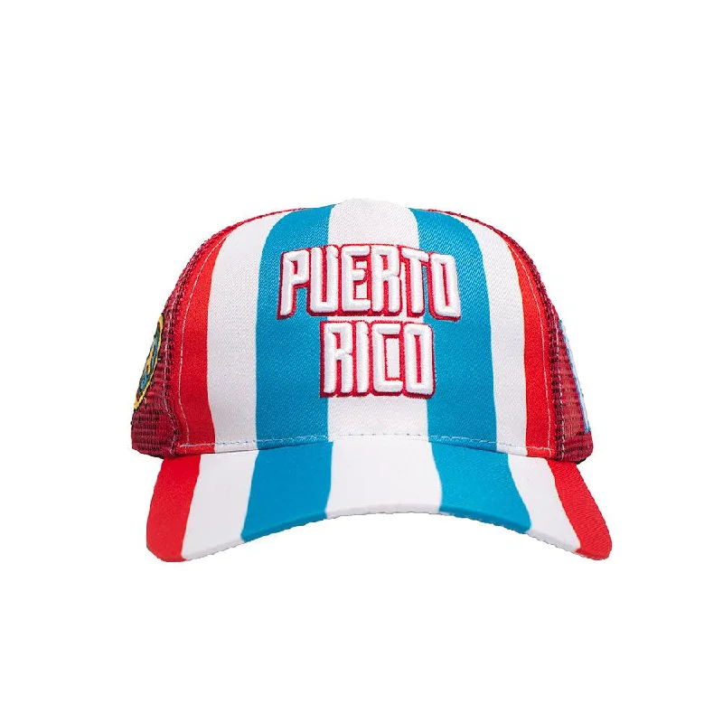 PUERTO RICO SOCCER TRUCKER HAT