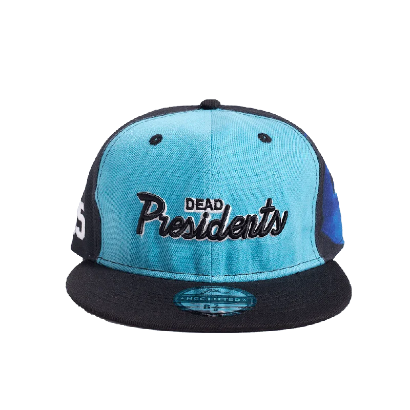 DEAD PRESIDENTS BLUE FITTED HAT