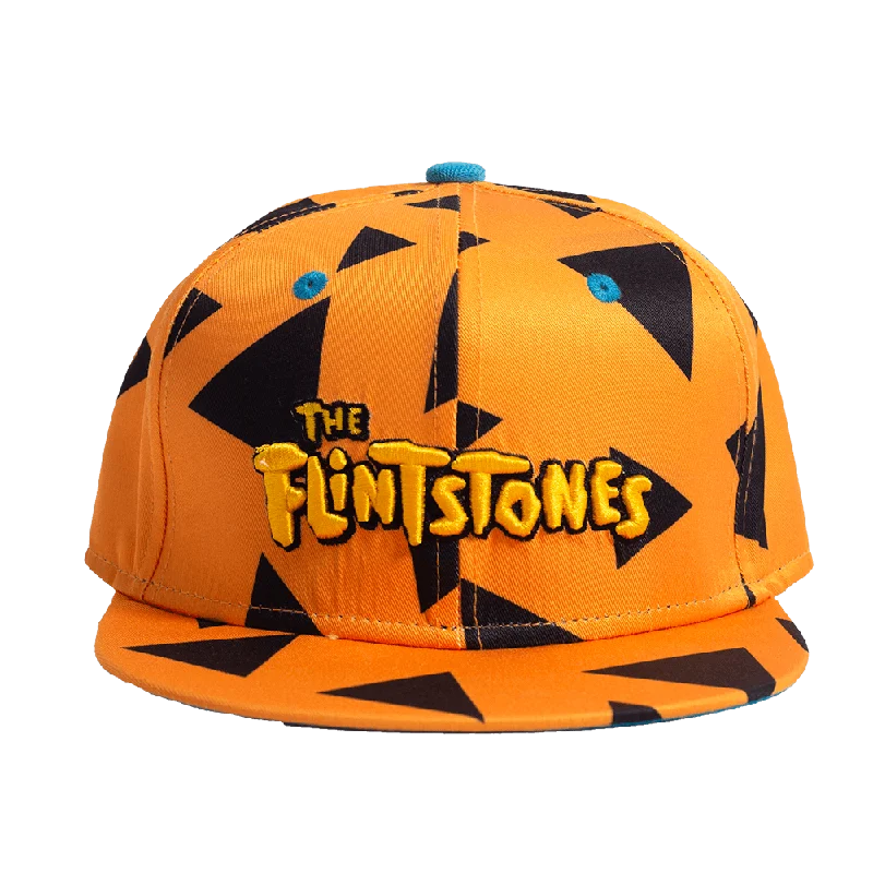 THE FLINTSTONES ORANGE FITTED HAT