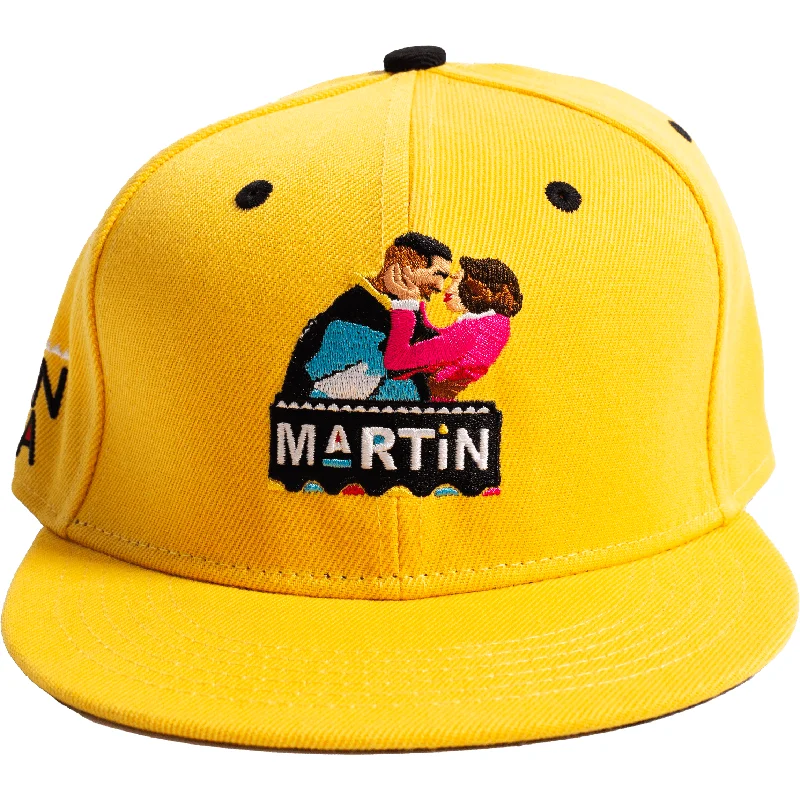 YELLOW DAMN GINA FITTED HAT