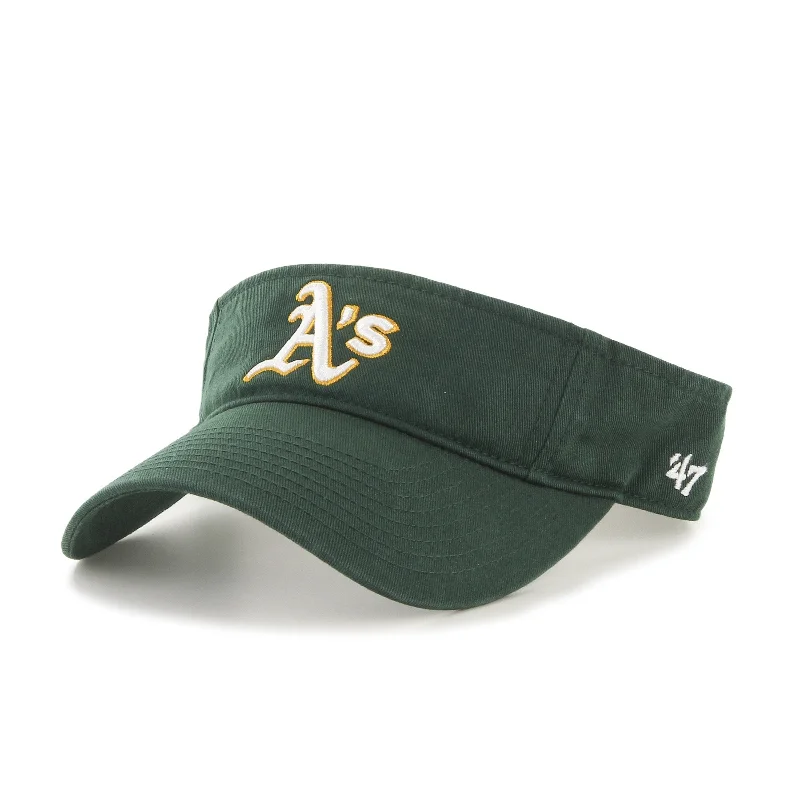 OAKLAND ATHLETICS DARK GREEN 47 CLEAN UP VISOR