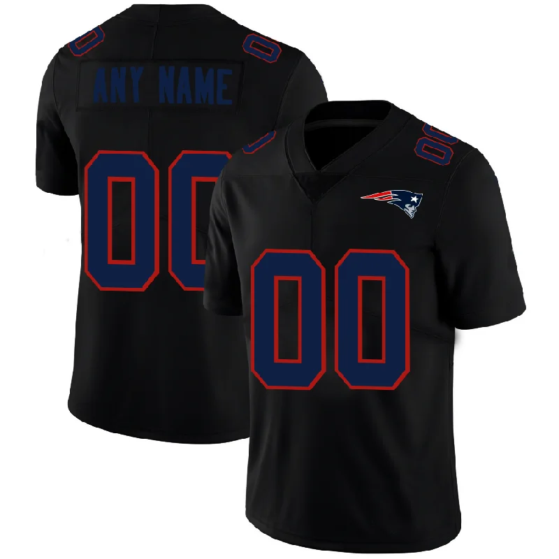 Custom New England Patriots Football Jerseys Black American Stitched Name And Number Size S to 6XL Christmas Birthday Gift