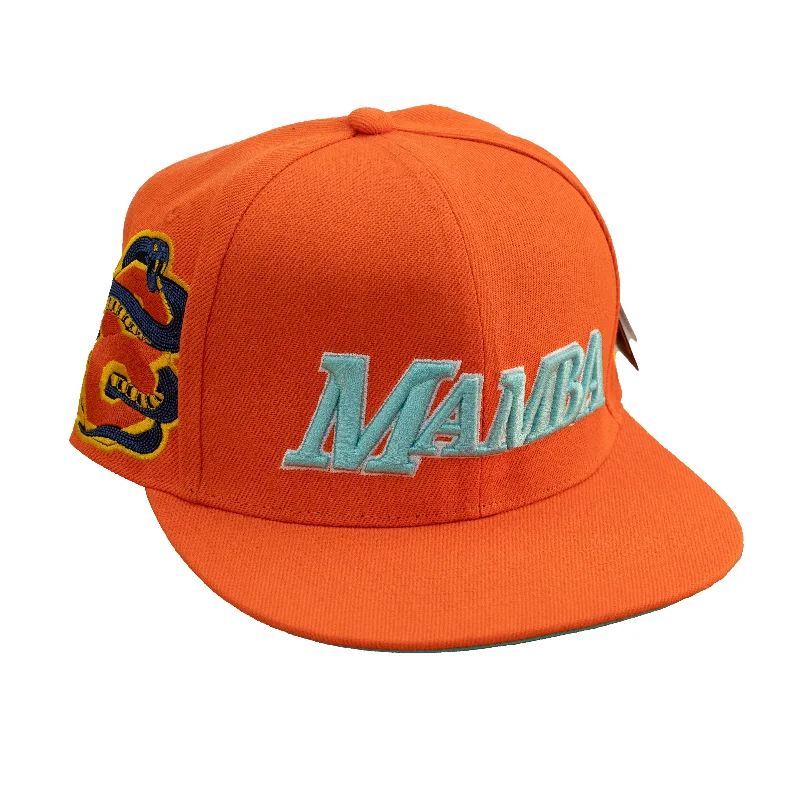 ORANGE MAMBA SNAPBACK HAT