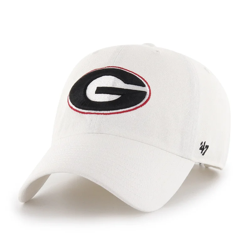 GEORGIA BULLDOGS WHITE 47 CLEAN UP 47 CLEAN UP ALL