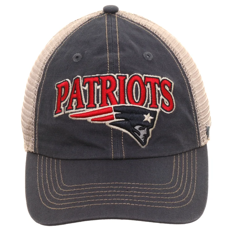 47 Brand Clean Up New England Patriots Tuscaloosa Mesh Dad Hat - Navy