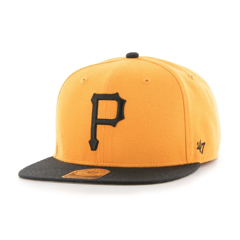 PITTSBURGH PIRATES GOLD SURE SHOT TWO TONE 47 CAPTAIN 47 CAPTAIN WOOL