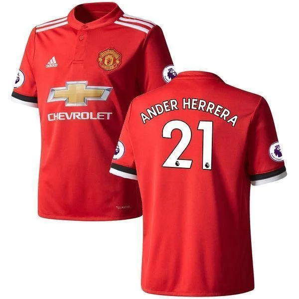 Men 21 Ander Herrera Jersey Soccer Manchester United Jersey 2018