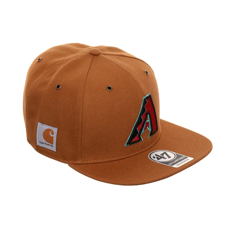 47 Brand Captain Arizona Diamondbacks Carhartt Adjustable Hat - Brown