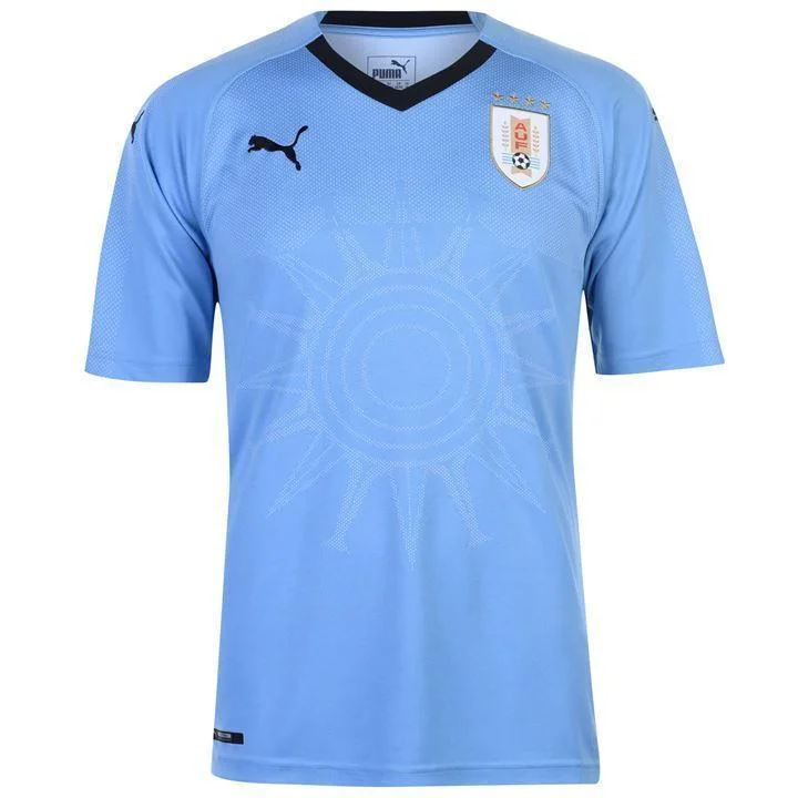 Men Jersey Soccer Uruguay Jersey World Cup 2018 Jersey