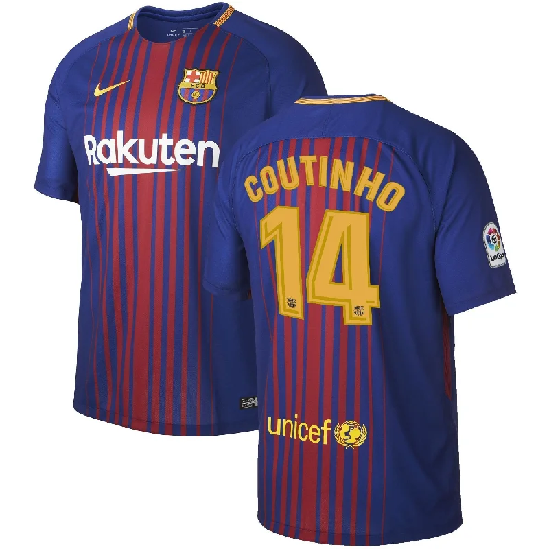 Men 14 Philippe Coutinho Jersey Soccer Barcelona Jersey 2018 La Liga