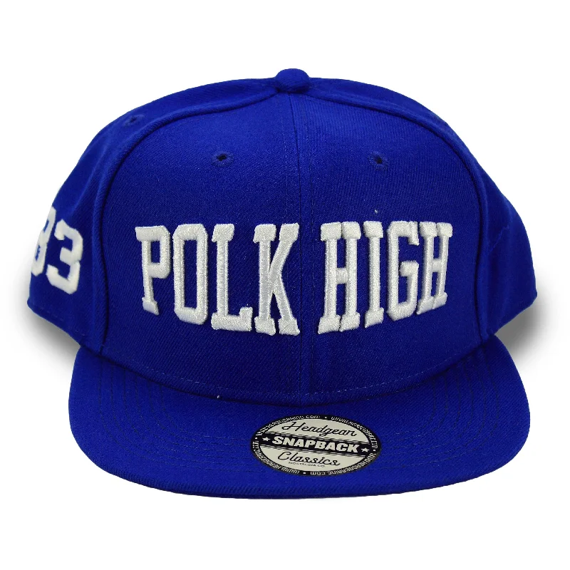 POLK HIGH AL BUNDY SNAPBACK HAT (BLUE)