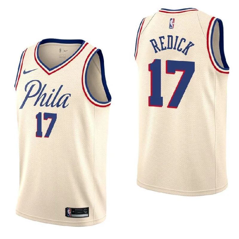 Men 17 JJ RedickJersey Jersey White Philadelphia 76ers Swingman Jersey Fanatics