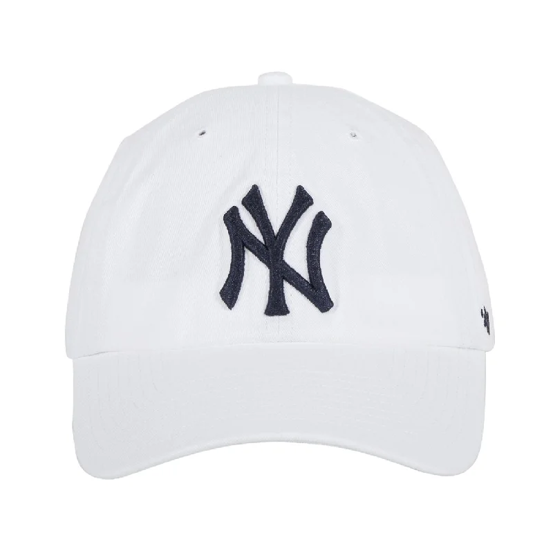 47 Brand Cleanup New York Yankees Adjustable Dad Hat - White, Navy