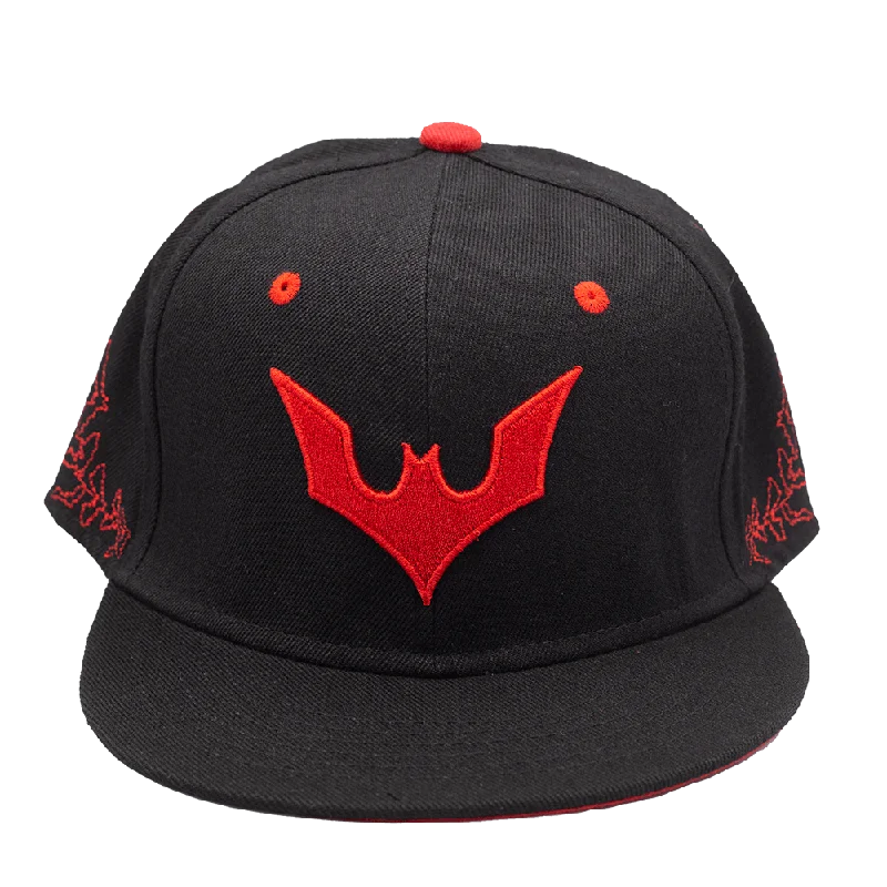 BLACK BATMAN BEYOND FITTED HAT