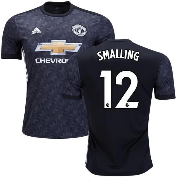 Men 12 Chris Smalling Jersey Soccer Manchester United Jersey