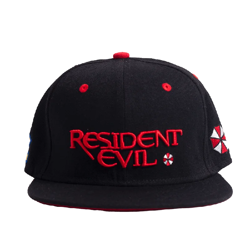 BLACK RESIDENT EVIL FITTED HAT