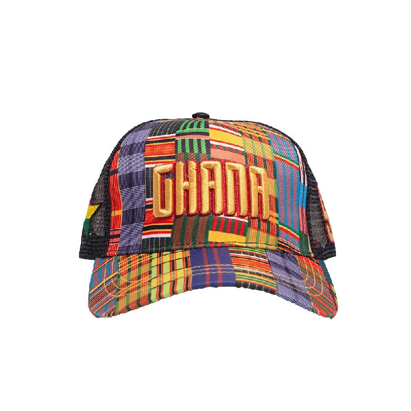 GHANA SOCCER TRUCKER HAT