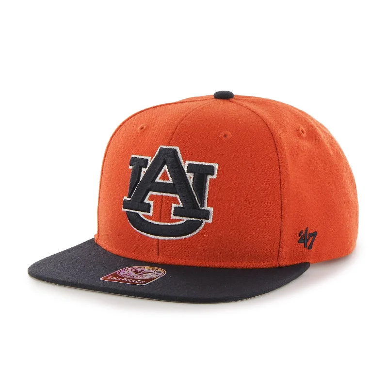 AUBURN TIGERS ORANGE SURE SHOT TWO TONE 47 CAPTAIN 47 CAPTAIN WOOL