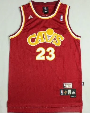 Men CAVS 23 Lebron James Swingman Jersey Red Cleveland Cavaliers Jersey