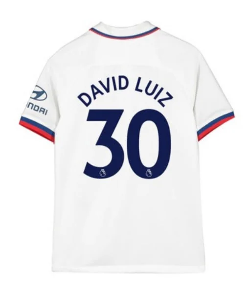 David Luiz Youth 19/20 Away Jersey