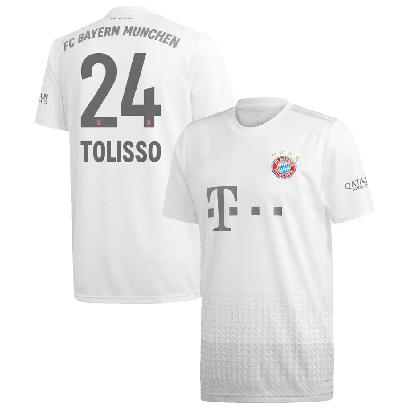 FC Bayern Tolisso Youth 19/20 Away Jersey