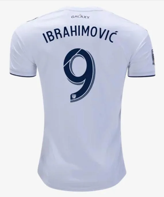 LA Galaxy Ibrahimovic Home Jersey 2018/19