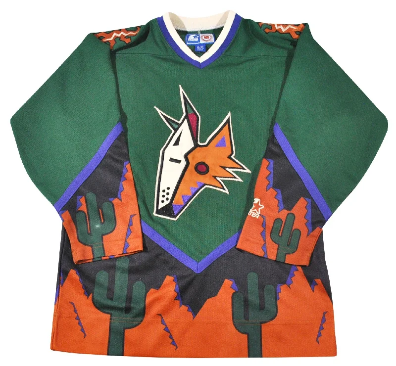 Vintage Arizona Coyotes Starter Brand Jersey Size Youth Medium