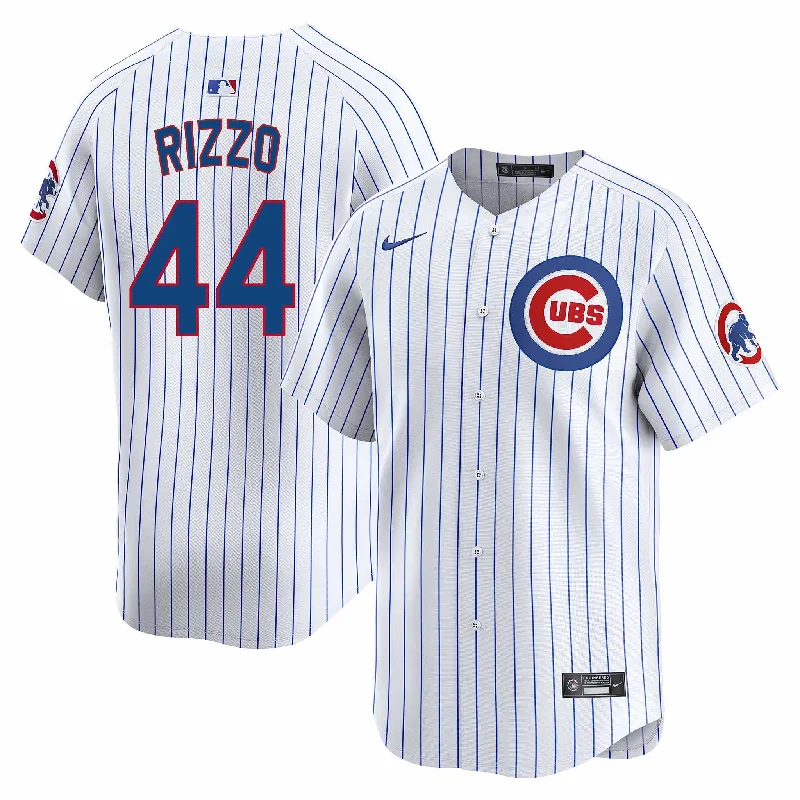 Chicago Cubs Anthony Rizzo Nike Home Vapor Limited Jersey W/ Authentic Lettering