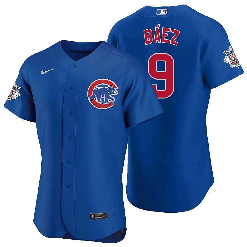 Chicago Cubs Javier Baez Nike Alternate Authentic Jersey