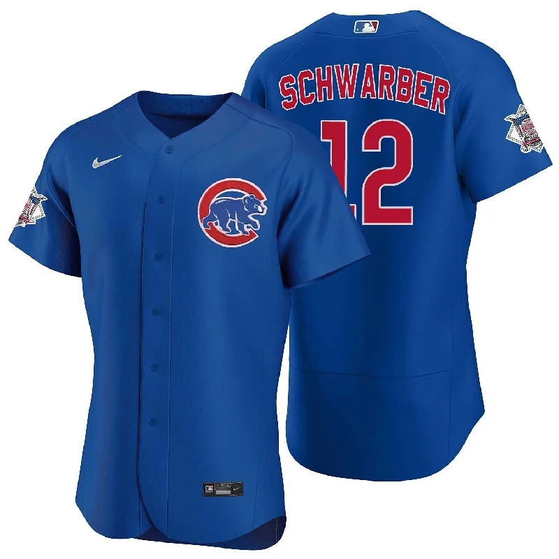 Chicago Cubs Kyle Schwarber Nike Alternate Authentic Jersey