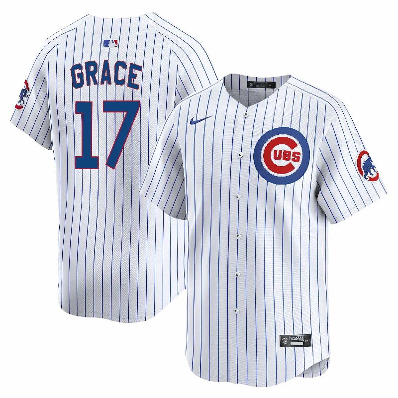 Chicago Cubs Mark Grace Nike Home Vapor Limited Jersey W/ Authentic Lettering