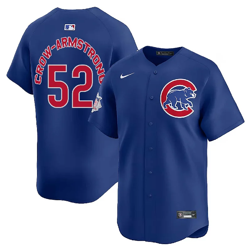 Chicago Cubs Pete Crow-Armstrong Nike Alternate Vapor Limited Jersey W/ Authentic Lettering