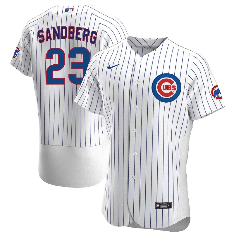 Chicago Cubs Ryne Sandberg Nike Home Authentic Jersey