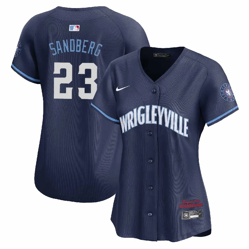 Chicago Cubs Ryne Sandberg Women's City Connect Nike Vapor Limited Jersey