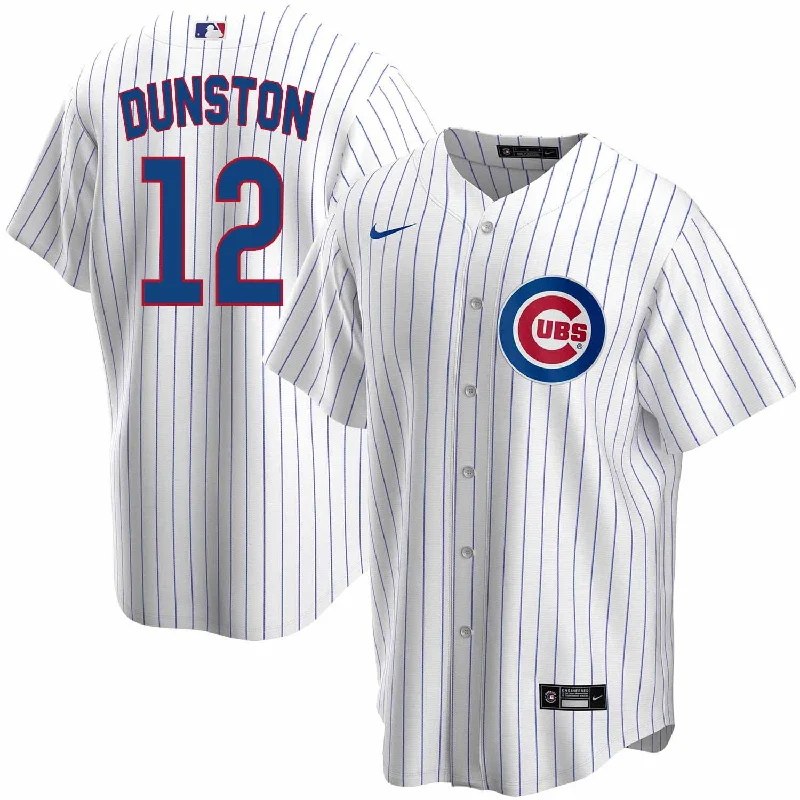 Chicago Cubs Shawon Dunston Nike Home Replica Jersey With Authentic Lettering